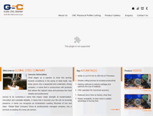 Tablet Screenshot of globalsteelco.com